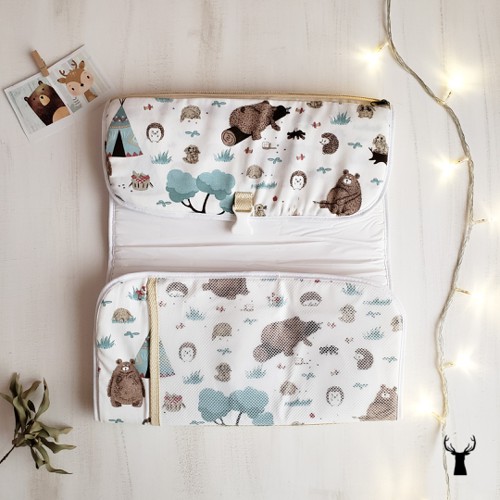 CAMBIADOR PREMIUM CIERRE Y 2 BOLSILLOS  – Pañalera Belyan